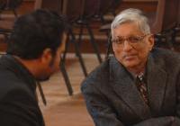 In conversation at Leeds Grammar School In conversation at Leeds Grammar School
