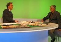 TV interview in London TV interview in London